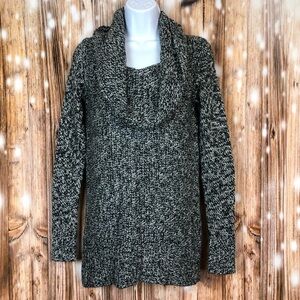 American Eagle Outfitters Cable Knit Cowl Neck Sweater